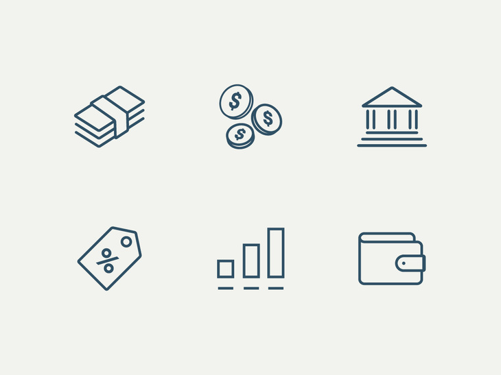730x547 Money Vector Icons
