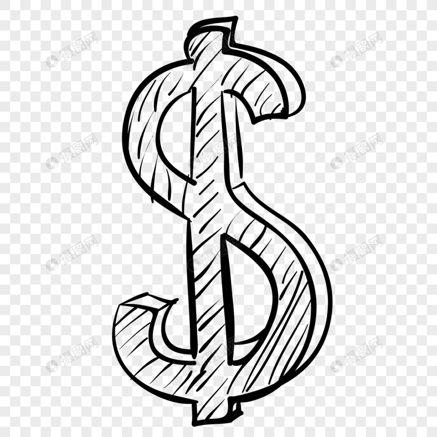 860x860 Hand Drawn Money Vector Png Image Picture Free Download