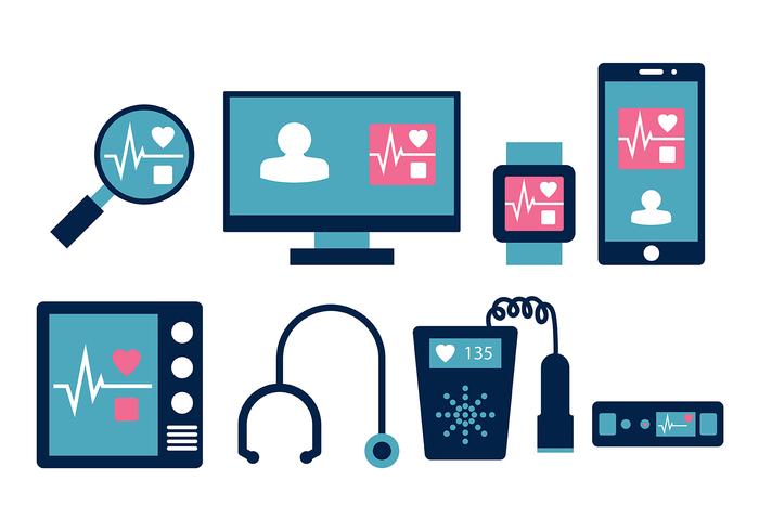 700x490 Heart Monitor Vector