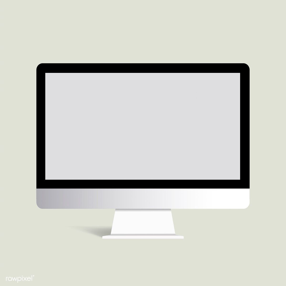 1200x1200 Vector Of Computer Monitor Icon F R E E T E C H I C O N S