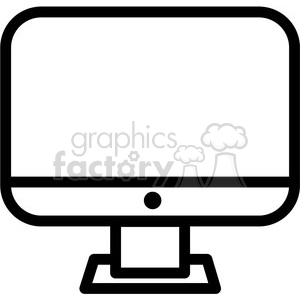 300x300 Computer Monitor Vector Icon Clipart Royalty Free Gif, Png