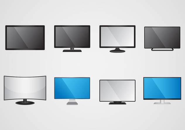632x443 Free Led Screen Monitor Vector Free Vector Download Cannypic