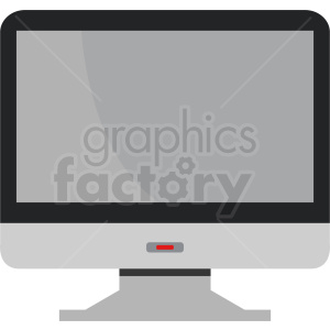 300x300 Led Computer Monitor Vector Icon Clipart Royalty Free Gif