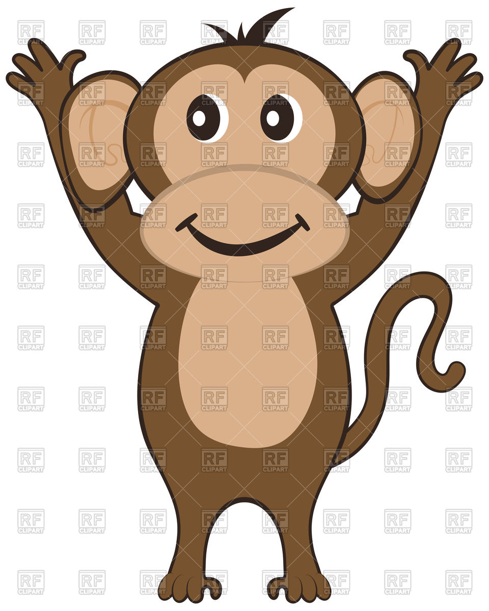 960x1200 Funny Cartoon Monkey Vector Image Of Plants And Animals Angelp