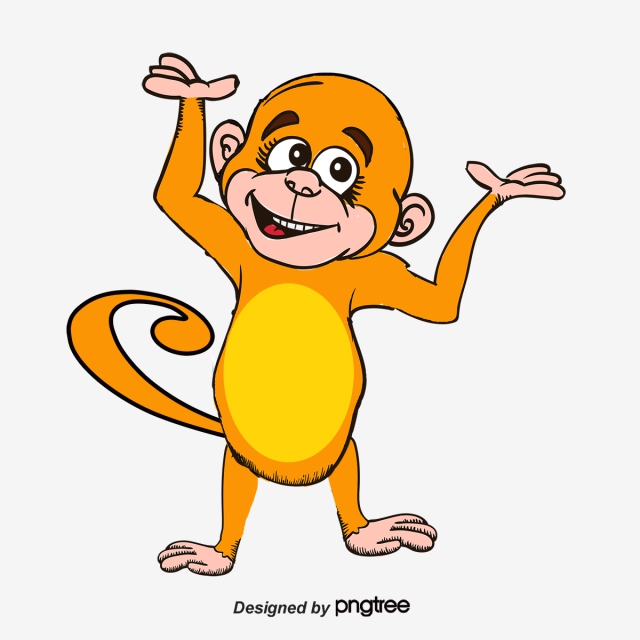 640x640 Monkey, Monkey Clipart, Cartoon Monkey Png And Vector For Free