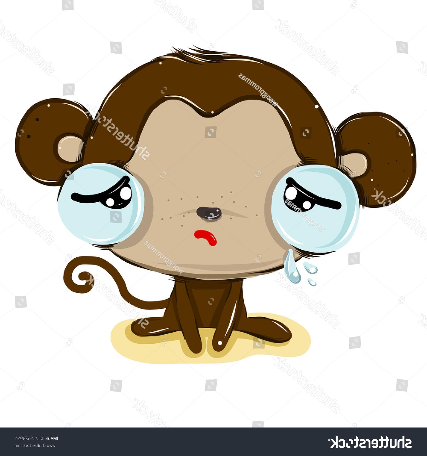 1500x1600 Top Sad Monkey Cartoon Vector Cdr Free Vector Art, Images
