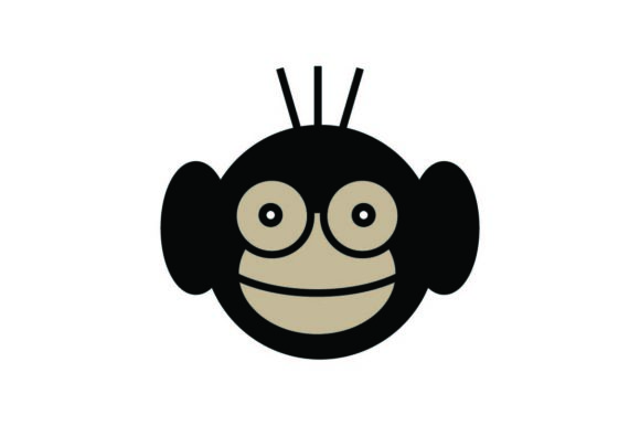 580x386 Monkey Icon Animal Icon Vector Graphic
