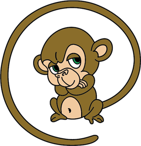 290x300 Monkey Logo Vectors Free Download