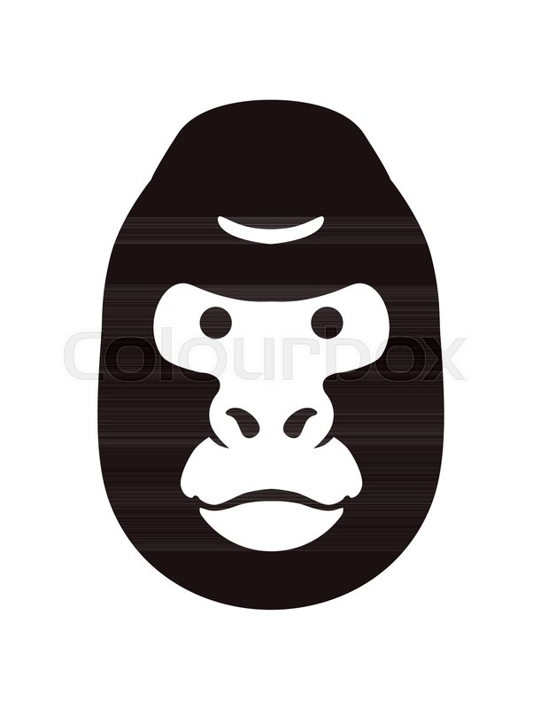 Gorilla Monkey Vector Illustration Stock Vector Colourbox 611x800 Gorilla Monkey Vector Illustration Stock Vector Colourbox