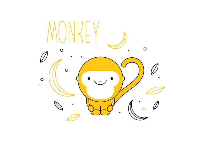 Monkey Free Vector Art 700x490 Monkey Free Vector Art