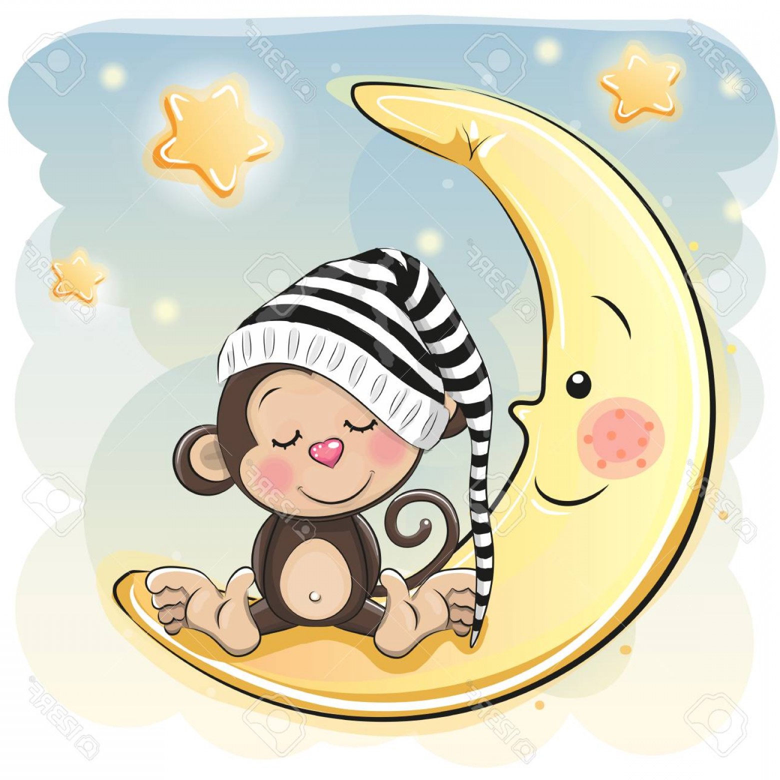 Sleeping Monkey Vector Boozeworthy 1560x1560 Sleeping Monkey Vector Boozeworthy