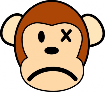 425x373 Free Download Of Monkey Vector Graphics And Illustrations
