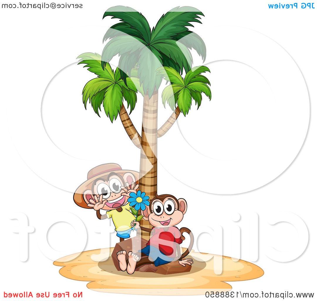 1080x1024 Unique Beach Monkey Clip Art Drawing Free Vector Art, Images