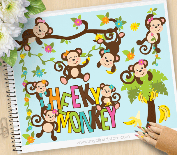 608x532 Cheeky Monkey