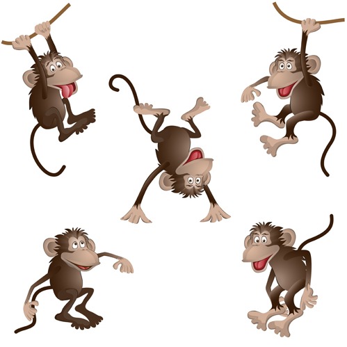 Funny Cartoon Monkey Vector Graphics Free Vectors Ui Download 499x499 Funny Cartoon Monkey Vector Graphics Free Vectors Ui Download