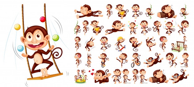 Monkey Vectors, Photos And Free Download 626x280 Monkey Vectors, Photos And Free Download