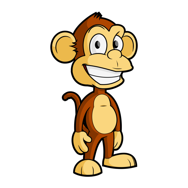 800x800 Download Free Png Free Cartoon Monkey Vector Cl