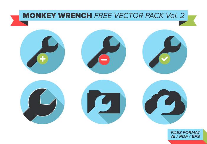 700x490 Monkey Wrench Free Vector Pack Vol
