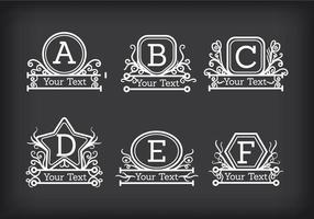286x200 Monograms Free Vector Art