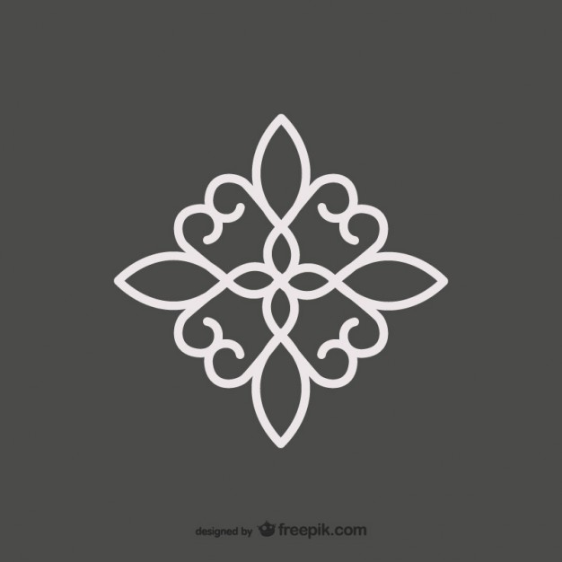 626x626 Elegant Monogram Vector Free Download