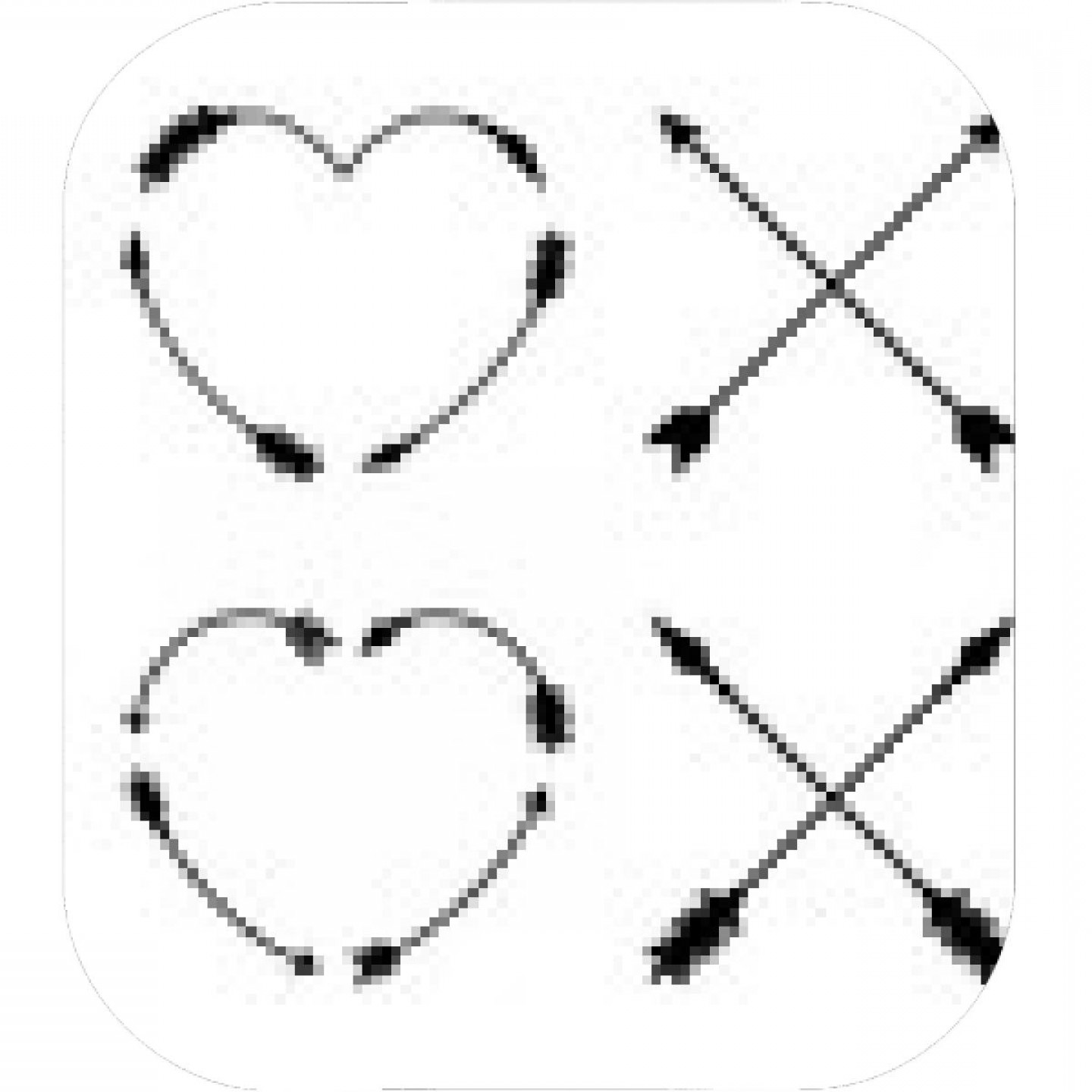 1440x1440 Monograms With Arrows Vector Catchsplace