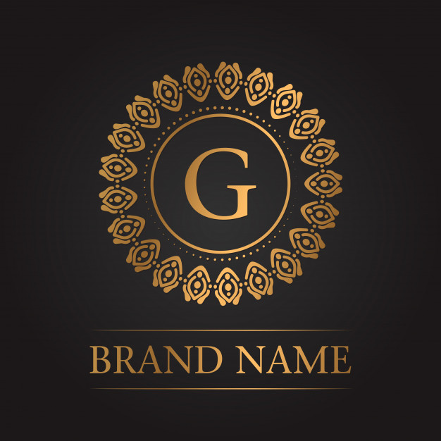Luxury Gold Template Monogram Vector Free Download 626x626 Luxury Gold Template Monogram Vector Free Download