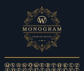 Monogram Vector 280x235 Monogram Vector