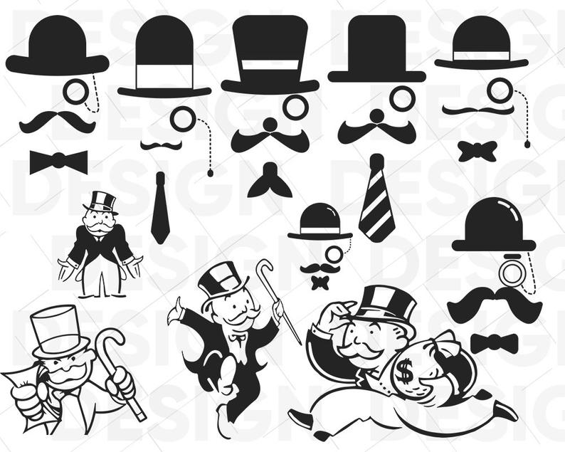 Monopoly Man Vector at Vectorified.com | Collection of Monopoly Man ...