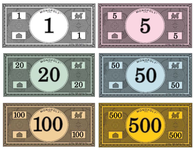 Monopoly Money Printable Images In Collection 800x623 Monopoly Money Printable Images In Collection