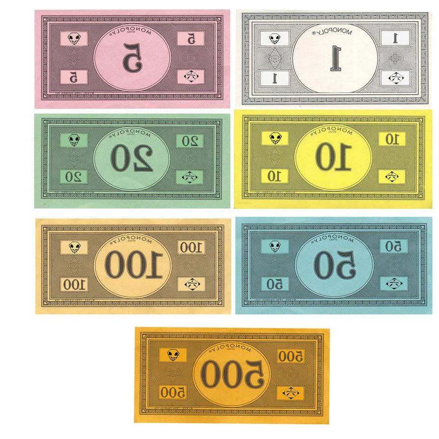 Monopoly Money Printable