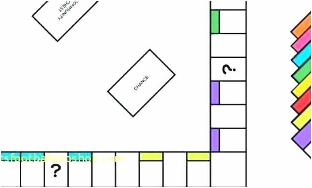 630x380 Monopoly Game Board Template