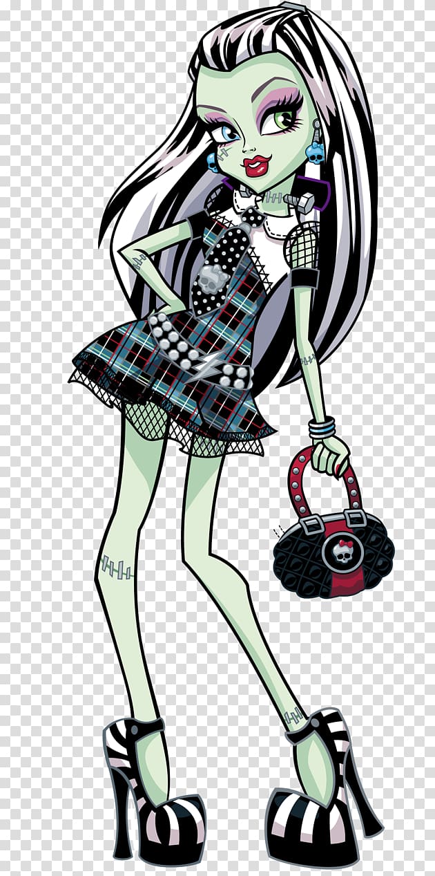 630x1267 Frankie Stein Frankenstein Monster High Doll, Monster Transparent