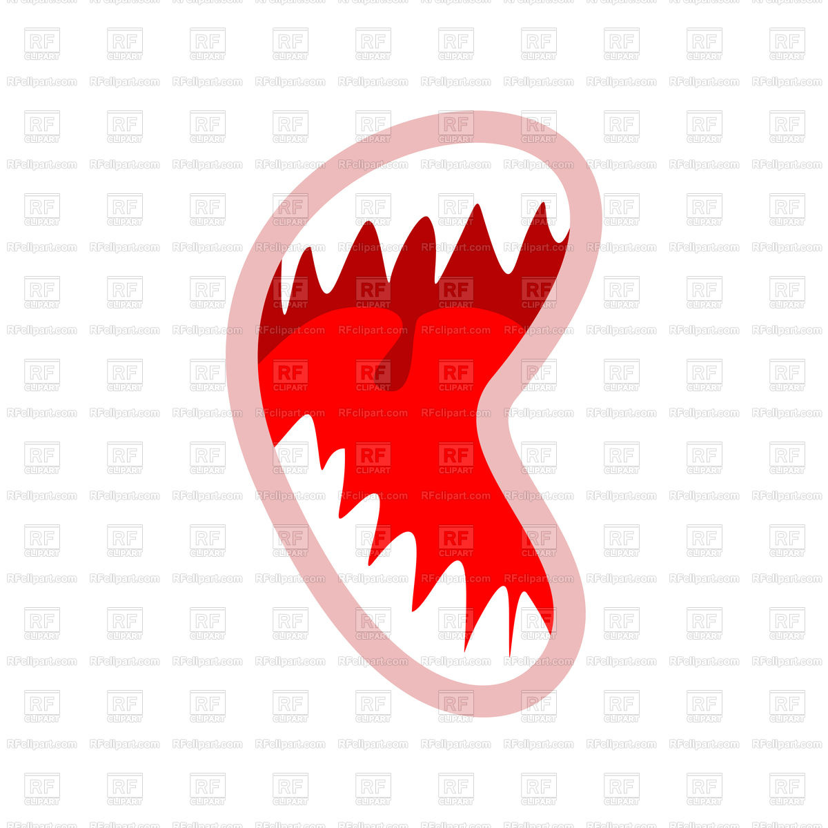 Monster Teeth SVG