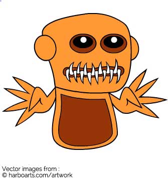 335x355 Download Monster With Big Teeth