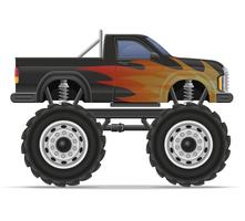 Monster Truck Free Vector Art 221x200 Monster Truck Free Vector Art