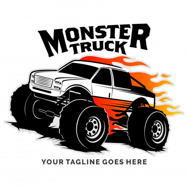 Monster Truck Vector Logo Design Inspiration Vector Premium Download 626x626 Monster Truck Vector Logo Design Inspiration Vector Premium Download