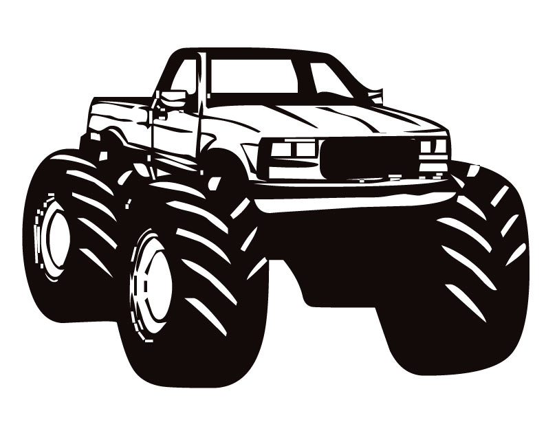 810x630 Vector And Monster Truck Clipart Free Favorite