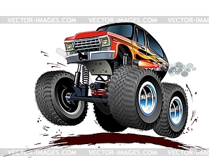 Cartoon Monster Truck 300x237 Cartoon Monster Truck