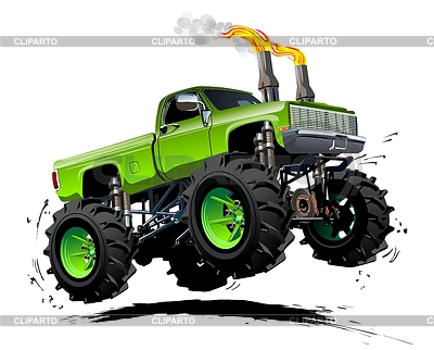 Cartoon Monster Truck Stock Vector Graphics Cliparto 400x322 Cartoon Monster Truck Stock Vector Graphics Cliparto