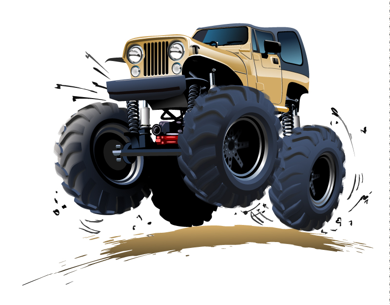 Cartoon Monster Truck Vector Free Vector Graphic Download 800x625 Cartoon Monster Truck Vector Free Vector Graphic Download