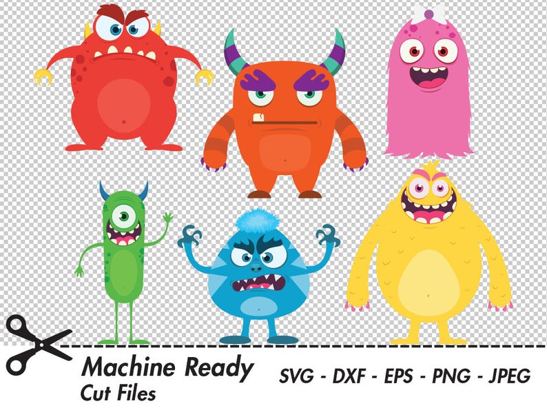 794x605 Monster Png Cute Monster Clipart Monster Bash Etsy