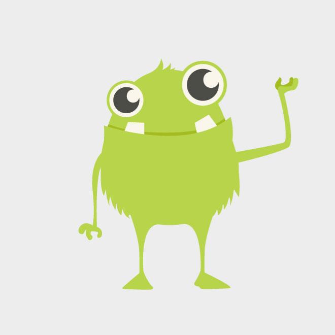 660x660 Cute Monster Vector Clip Art Free Vectors Ui Download