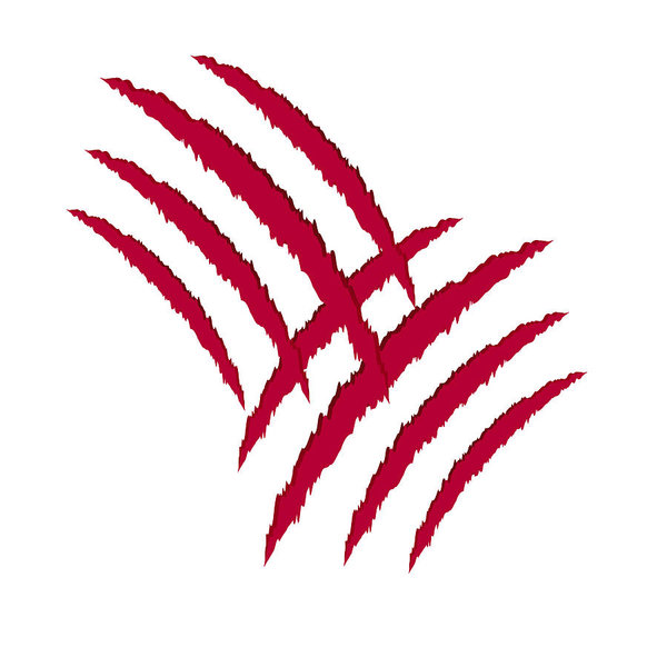 600x600 Claw Scratch,animal,scratch, Monster Vector Art Print