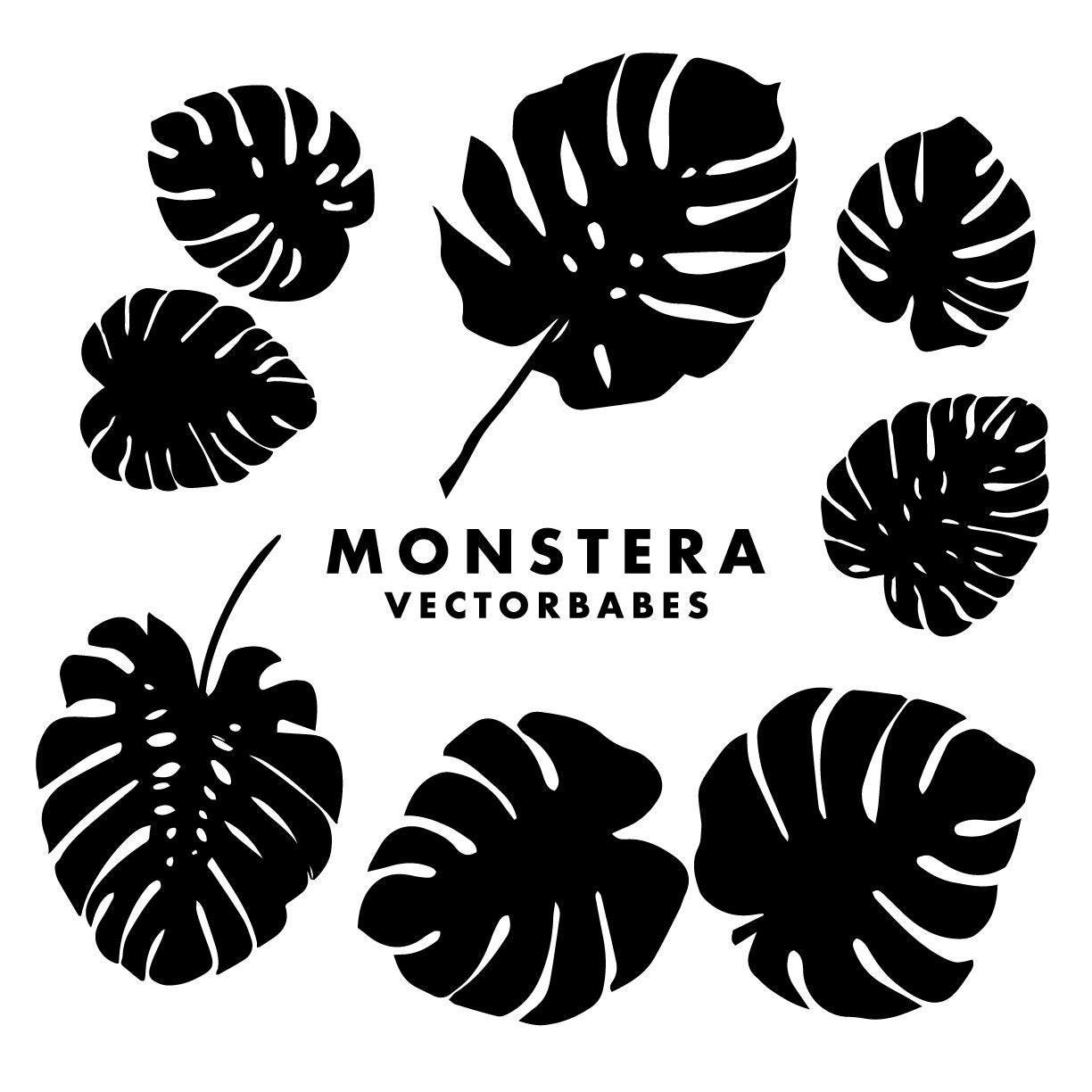 Monstera Cricut Vector Pack Etsy 1224x1224 Monstera Cricut Vector Pack Etsy