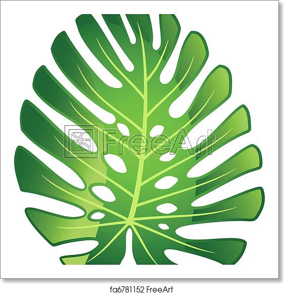 Free Art Print Of Leaf Tropical Plant 561x581 Free Art Print Of Leaf Tropical Plant