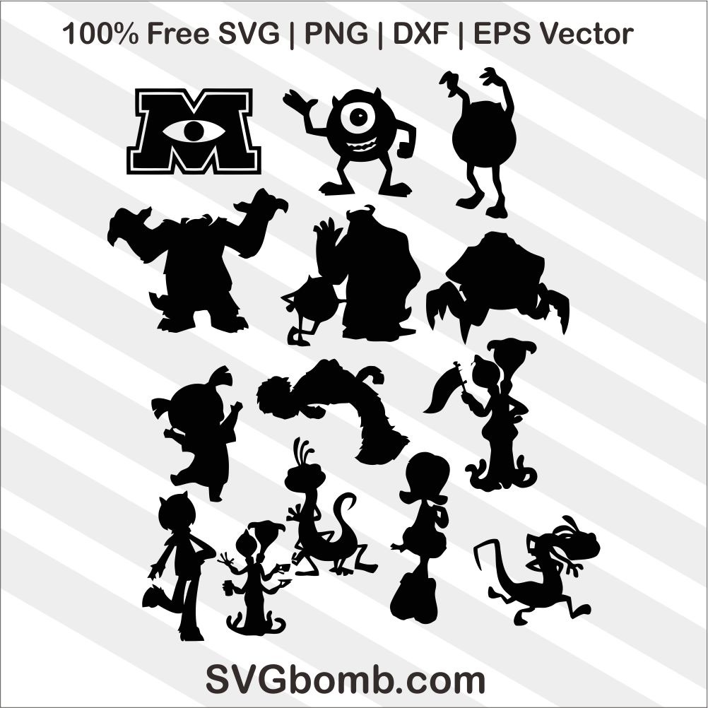 Monsters Inc Vector At Vectorified.com | Collection Of Monsters Inc ...