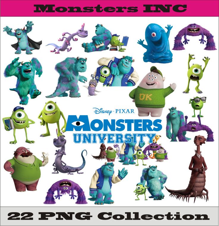 Monsters Inc Vector At Vectorified Com Collection Of Monsters Inc Vector Free For Personal Use