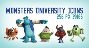 298x164 Monsters University Icons Px Pngs