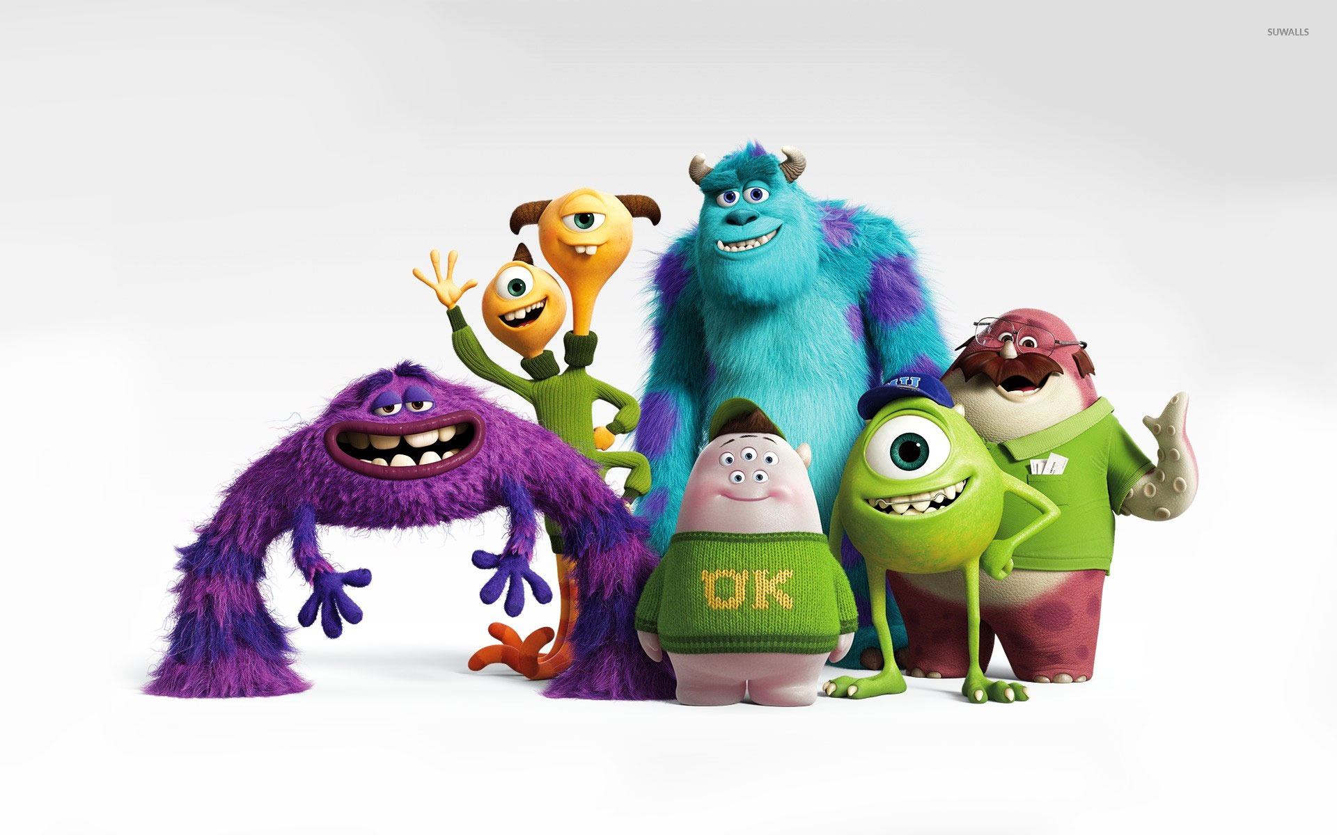 1920x1200 Monsters University Wallpaper