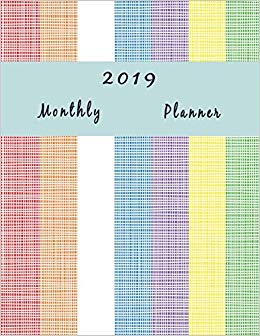 260x336 Monthly Planner Schedule Organizer Beautiful Lovely Colorful